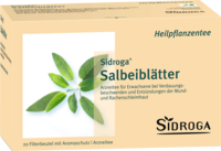 SIDROGA Salbeiblätter Tee Filterbeutel