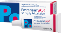 POSTERISAN akut 50 mg/g Rektalsalbe